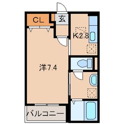 紀三井寺駅 徒歩30分 1階の物件間取画像